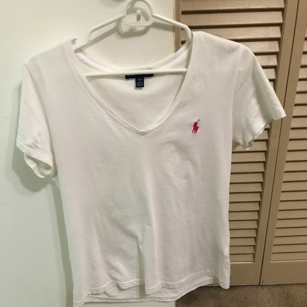 White and black Ralph Lauren shirts